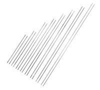 Beads Needles Collapsible 16pcs Middle Opening Beading Needle 8 Sizes Big Eye Collapsible Beading Needles Set Hand Tools for DIY Necklace