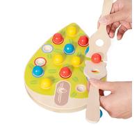 Beads Panel Game For Kids,Bead Matching Game Wooden Panel | Counting and Classification Educational Toys for Sensory Corner Kindergarten