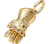 Beads R Us ® - Marvel at our Charm Beads in Sterling Silver S925, Compatible with all European style Charm Bracelets, Anklets and Necklaces. (Infinity Gauntlet)