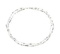 Beads Waist Chains For Women Colorful Elastic Beaded Body Waist Belly Chain Set Summer Bikini Jewelry 4 Ocean Sea Turtle Bracelet (White, One Size)