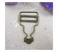 Beads4crafts 20x Dungaree Fasteners or Sliders or Buttons * Choice of Colours and Sizes * Mix 'n' Match (Small Fasteners (H2792), Antique Brass)