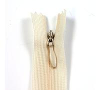 Beads4crafts 5 x Cream Nylon Concealed Invisible Zip Skirt Replacement Dressmaking NZ306 *FREE UK POSTAGE* (8 Inch)