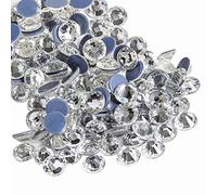 Beadsland Hotfix Rhinestones, 1440pcs Flatback Crystal Rhinestones for Crafts Clothes DIY Decoration, Crystal, SS20, 4.6-4.8mm
