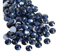 Beadsland Hotfix Rhinestones,1440pcs Flatback Crystal Rhinestones for Crafts Clothes DIY Decorations,Montana,SS16,3.8-4.0mm