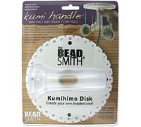 Beadsmith Ergonomic Kumi Handle with Disk, Acrylic, Multicoloured