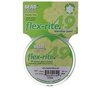 Beadsmith Flexrite, 49 Strand, Clear, 0.45mm, 9.1m