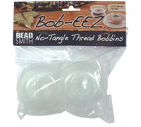 Beadsmith No Tangle Thread Bobbins, 2.5-Inch, 8-Pack