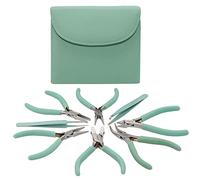 Beadsmith PLFAS05 Beading Plier Set Aqua