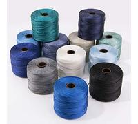 Beadsmith S-Lon Bead Cord Tex210 12/Pkg-Winter