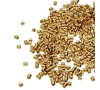 Beadsmith Tube Crimp 1.5mm Gld Plt 1/2 Oz. Appx 800 Pcs