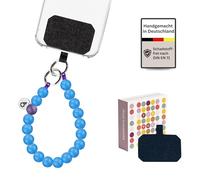 beadstars Mobile Phone Chain Short Made of Wooden Beads Universal Mobile Phone Pendant for All Smartphones Handmade in Germany Compatible with iPhone, Samsung etc. Ideal as Gifts for Women, Wood