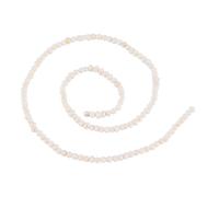 Beadthoven 1 Strand/140pcs Natural Cultured Freshwater Pearl Beads 2-3mm Potato Shape Small Pearl Bead for DIY Craft Necklace Bracelet Jewelry Making, Beige