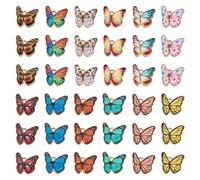 Beadthoven 48Pcs Alloy Enamel Butterfly Charms for Jewelry Making 12 Colors Small Mini Butterfly Insect Animal Charms Spring Summer Pendants for Necklace Earrings Bracelets Jewelry Making Accessory