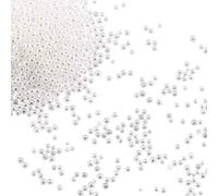 Beadthoven 50g Translucence Nail Art Micro Mini Beads 0.6-0.8mm DIY 3D Nail Art Decoration Mini Glass Beads Tiny Caviar Nail Bead for Nail Care