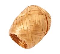 Beadthoven 80M Soft Tape Yarn Raffia Ribbon Yarn Crochet Crafting Yarn for Hand Knitting Crocheting Hat Bag Craft Paper Yarn Gift Wrapping Easter Basket Filling, Gold