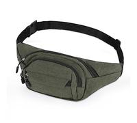 Beaface Bum Bag Waist Bags for Women Men, Travel Fanny Pack for Ladies Bumbags Waist Pack for Running Walking, Waterproof Bum Bags Crossbody Adjustable Lightweight Fanny Bag (Army Green)