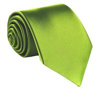 Beaface Men's Tie Solid Color Neckties For Men Business Wedding Formal Ties (Green)