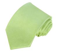 Beaface Men's Ties Solid Color, Plain Ties for Men Silk Ties for Wedding Business (Light Green)