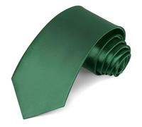 Beaface Ties for Men 3.15" Formal Men Tie Wedding Business Solid Color Neck Ties (Green)