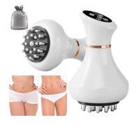 Beafaoo Lymphatic Drainage Massager, 4-in-1 Body Sculpting Machine with Microcurrent, Heat, Gentle Vibration & Light Therapy, Cellulite Massage Tool for Legs, Arms, Belly