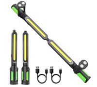 Beafaoo Rechargeable Work Light, 4400mAh Inspection Lamp, Led Work Light with Hook and Rotating Magnetic Base, for Car Repairing/Garage/Emergency