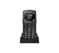 Beafon, SL260 LTE 4G, Silverline, Button Phone, Senior Mobile Phone with SOS Emergency Button, Hearing Aid Compatible, M4/T4, Light Signal, Display 2.2 Inches (5.58 Inches)