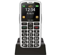 Beafon, SL260 LTE 4G, Silverline, Key Phone, Senior Phone with SOS Emergency Call Button, Compatible with Hearing Aids, M4/T4, Light Signal, Display 2.2 Inch (5.58 Inch)