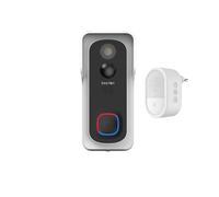 Beafon, Smart Home, Visitor 2V Outdoor Camera Bell with Angle and Bell Wireless Doorbell Camera Full HD 3MP 2.4G WiFi Protection Class IP 54 Automatic Alarm Trigger Real-time Videos