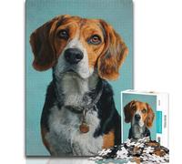 Beagle 1000 Piece Jigsaw Puzzle for Adults And Teenagers,Decompressing Intellectual Educational Toy Great Gifts And Toys (38x26cm)