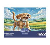 Beagle 1000 Piece Jigsaw Puzzle for Man And Woman Fun Challenges Gift Giving 38x26cm/1000pcs
