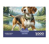 Beagle 1000 Piece Jigsaw Puzzles Birthday Gifts Couple Art Educational Games for Adults And Kids 70x50cm/1000pcs