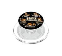 Beagle 5 Stages Of Hunger Funny Dog Lover Gift PopSockets PopGrip for MagSafe