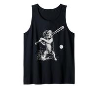 Beagle Baseball Sports Dog Lover Tank Top