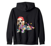 Beagle Christmas Tree Lights, The Soul Keeper Zip Hoodie