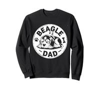 Beagle Dad Sleepy Beagle Puppy Dog Lover Sweatshirt