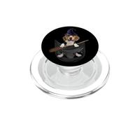 Beagle Dog In The Pocket Witch Hat Halloween PopSockets PopGrip for MagSafe