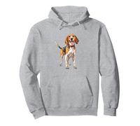 Beagle Dog Lover Design - Canine Companion Portrait Pullover Hoodie