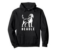 Beagle Dog Outline Loyal Hound Canine Lover Pullover Hoodie