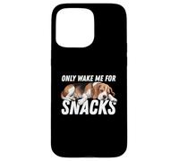Beagle Dog Wake Me For Snacks Case for iPhone 15 Pro Max