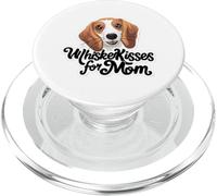 Beagle Dog Whisker Kisses for Mom Cute Pet Lover PopSockets PopGrip for MagSafe