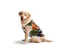 Beagle Dogprint Large Pets Vest Party Travel Breathable Summer Lightweight Soft Cozy Sleeveless