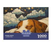 Beagle Dogs 1000 Pieces Puzzle for Adults And Children Animal with Extra Fun Challenges Colourful Creativity Gift Giving 70x50cm/1000pcs