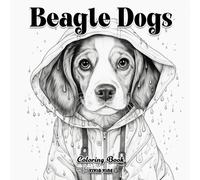 Beagle Dogs Coloring Book