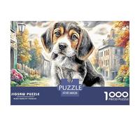 Beagle Elaborate 1000-Piece Jigsaw Puzzles for Adults A Mosaic of 1000 Challenging Puzzle Game Pieces - A Captivating And Demanding Gift for Adult And Youthful Minds Age 12 Years Up 38x26cm/100