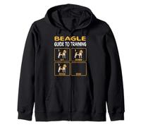 Beagle Guide To Training Dog Obedience Zip Hoodie