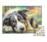 Beagle in Town 1000 Piece Beautiful Pictures Jigsaw Puzzle - Relaxing Group Fun, Home Décor Art & Brain Teaser (Family Challenge)