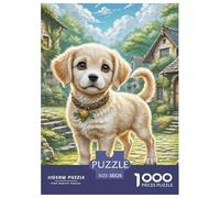Beagle Jigsaw Puzzles Adult And Children Beautifully Illustrated Rainy Days Fun Activities Birthday Jumbo Age 12+ for Adults 38x26cm/1000pcs