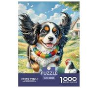 Beagle Jigsaw Puzzles Adult And Children Educational Games Home Decoration Fun Activity for Home Birthday Jumbo Age 12+ for Adults 38x26cm/1000pcs