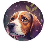 Beagle JigsawPuzzle 1000 Pieces for Adults Challenging Puzzles Family Game Night, Home Decor & Brain Training Gift (Size 67.5x67.5cm)