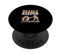 Beagle Keeper Always On The Trail Dog Lover PopSockets Adhesive PopGrip